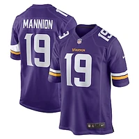 Men's Nike Sean Mannion  Purple Minnesota Vikings Game Jersey