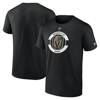 Men's Fanatics Black Vegas Golden Knights Authentic Pro Core Secondary T-Shirt