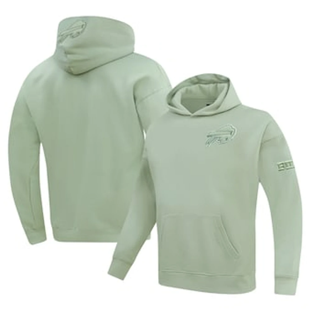 Men's Pro Standard Green Buffalo Bills Neutral Drop Shoulder Pullover Hoodie