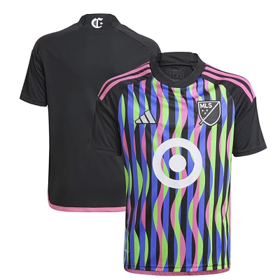 Youth adidas Black 2024 MLS All-Star Game Replica Jersey