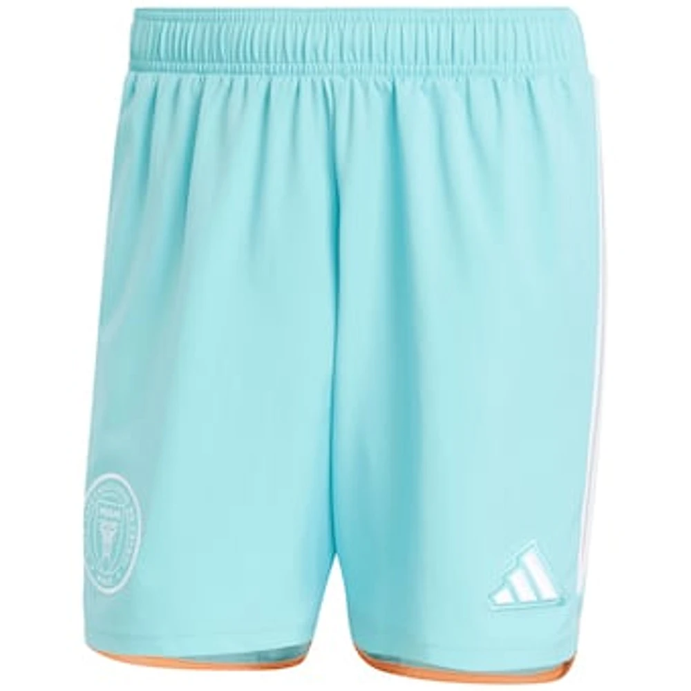 Men's adidas Aqua Inter Miami CF 2024 Archive Authentic Shorts