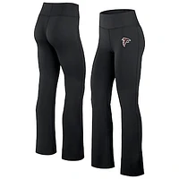 Women's Fanatics Black Atlanta Falcons Maxed Out Flare Leggings