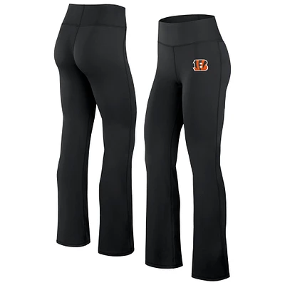 Women's Fanatics Black Cincinnati Bengals Maxed Out Flare Leggings