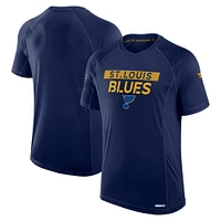 Men's Fanatics Navy St. Louis Blues Authentic Pro Rink Tech T-Shirt