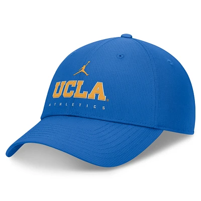 Men's Jordan Brand Blue UCLA Bruins 2024/25 On-Field Club Performance Adjustable Hat