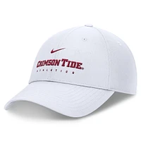 Men's Nike White Alabama Crimson Tide 2024/25 On-Field Club Performance Adjustable Hat