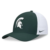 Men's Nike Green Michigan State Spartans On-Field Rise Futura Performance Flex Hat