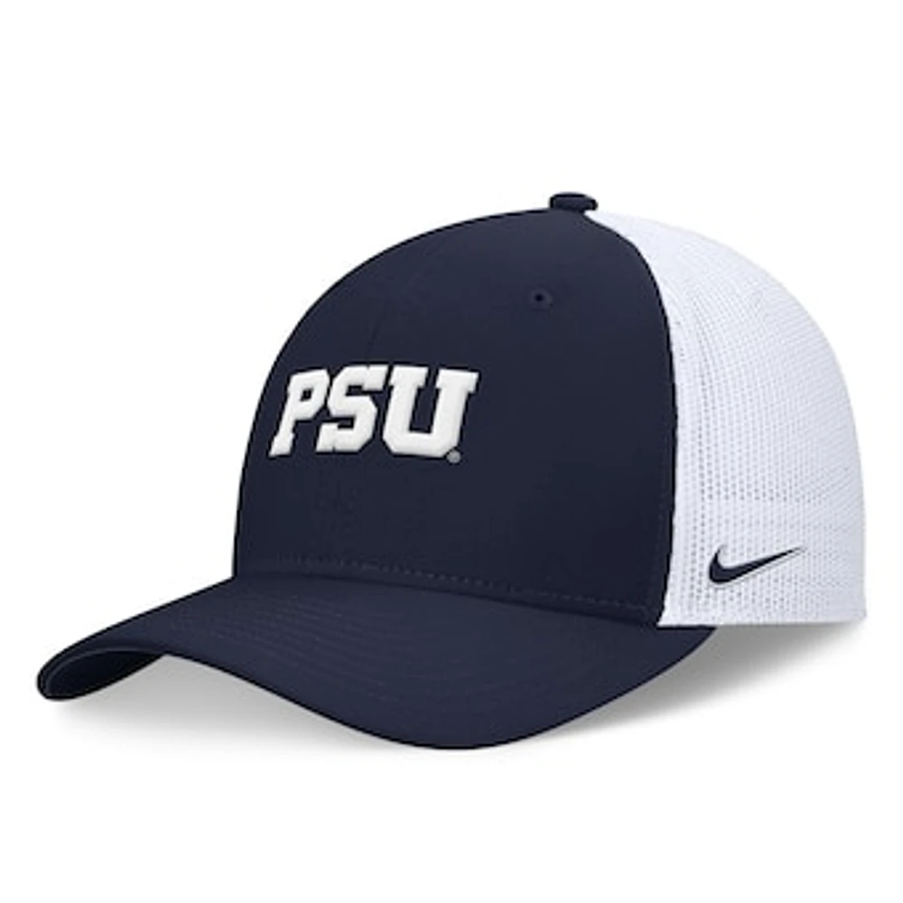 Men's Nike Navy Penn State Nittany Lions On-Field Rise Futura Performance Flex Hat