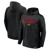 Men's Fanatics Chicago Blackhawks Authentic Pro Rink Fleece Pullover Hoodie