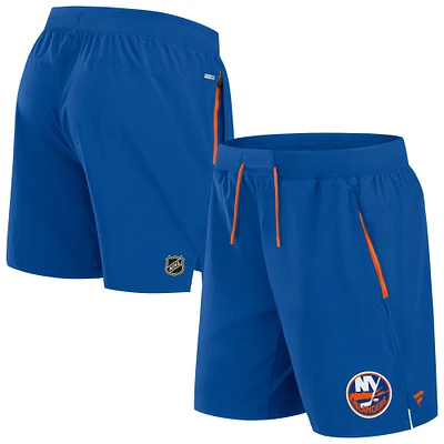 Men's Fanatics  Royal New York Islanders Authentic Pro Rink Performance Shorts