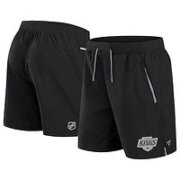 Men's Fanatics  Black Los Angeles Kings Authentic Pro Rink Performance Shorts