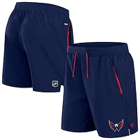 Men's Fanatics  Navy Washington Capitals Authentic Pro Rink Performance Shorts