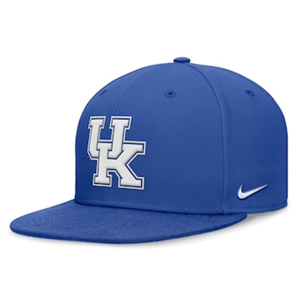 Men's Nike Royal Kentucky Wildcats On-Field Pro Fitted Hat