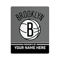 Chad & Jake  Brooklyn Nets Personalized 8" x 10" Door Sign