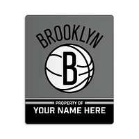 Chad & Jake  Brooklyn Nets Personalized 8" x 10" Door Sign
