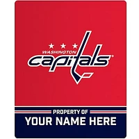Chad & Jake  Washington Capitals Personalized 8" x 10" Door Sign