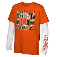 Preschool Miami Hurricanes the Mix T-Shirt Combo Set