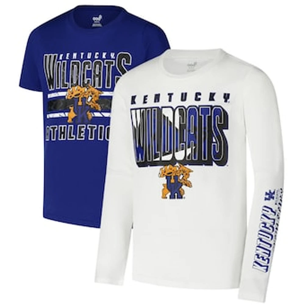 Youth Kentucky Wildcats the Mix T-Shirt Combo Set