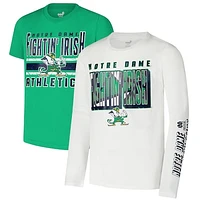 Youth Notre Dame Fighting Irish the Mix T-Shirt Combo Set