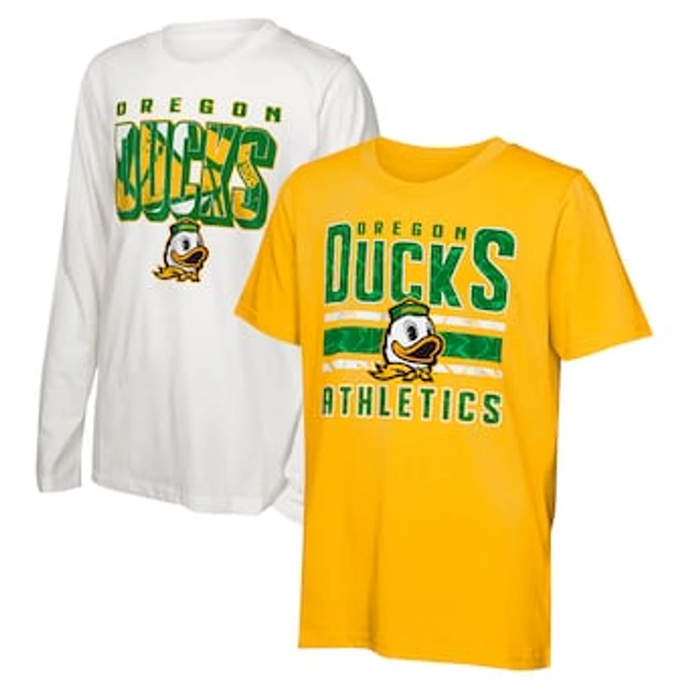 Youth Oregon Ducks the Mix T-Shirt Combo Set