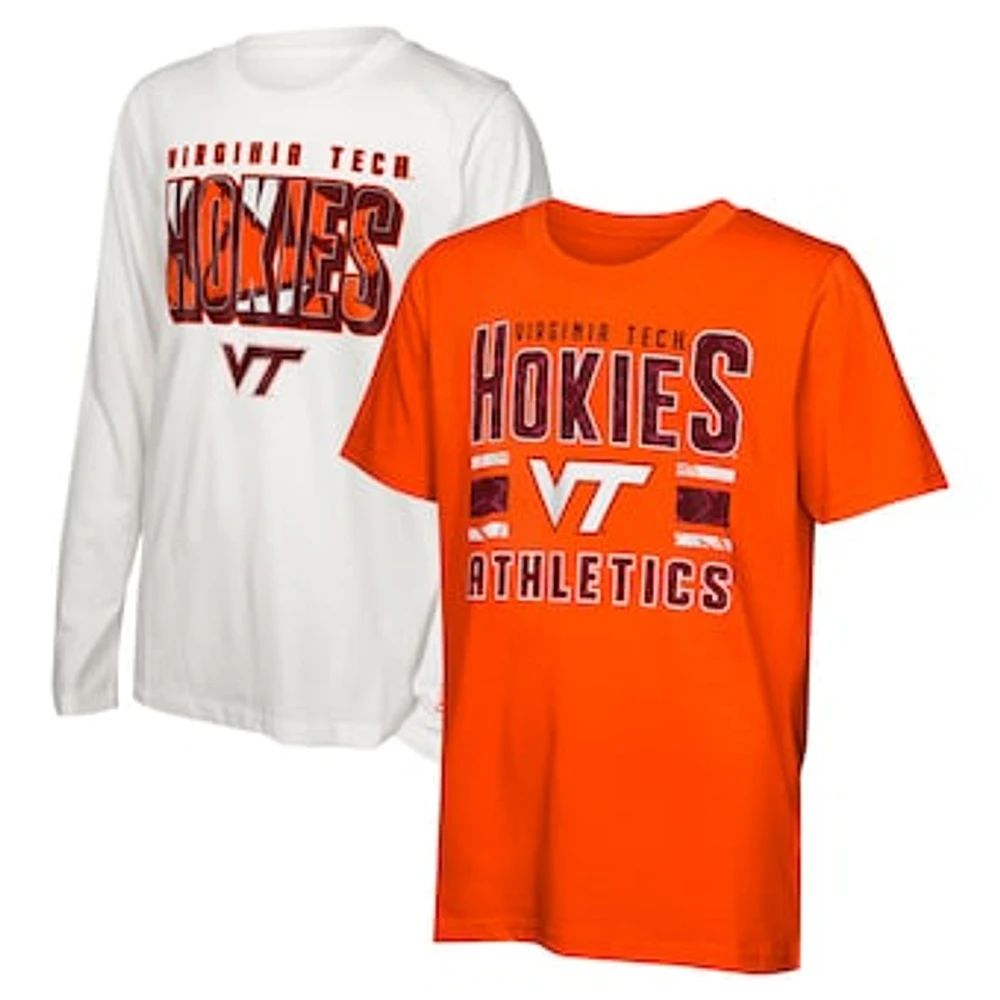 Youth Virginia Tech Hokies the Mix T-Shirt Combo Set