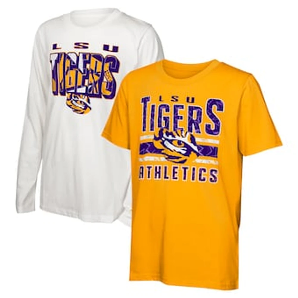 Youth LSU Tigers the Mix T-Shirt Combo Set