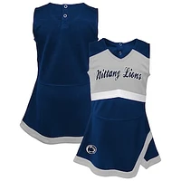 Girls Youth Navy Penn State Nittany Lions Cheer Captain Jumper Dress