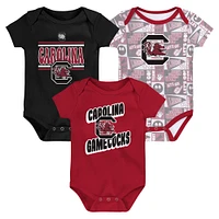 Infant South Carolina Gamecocks Sunday Comics 3-Pack Bodysuit Set