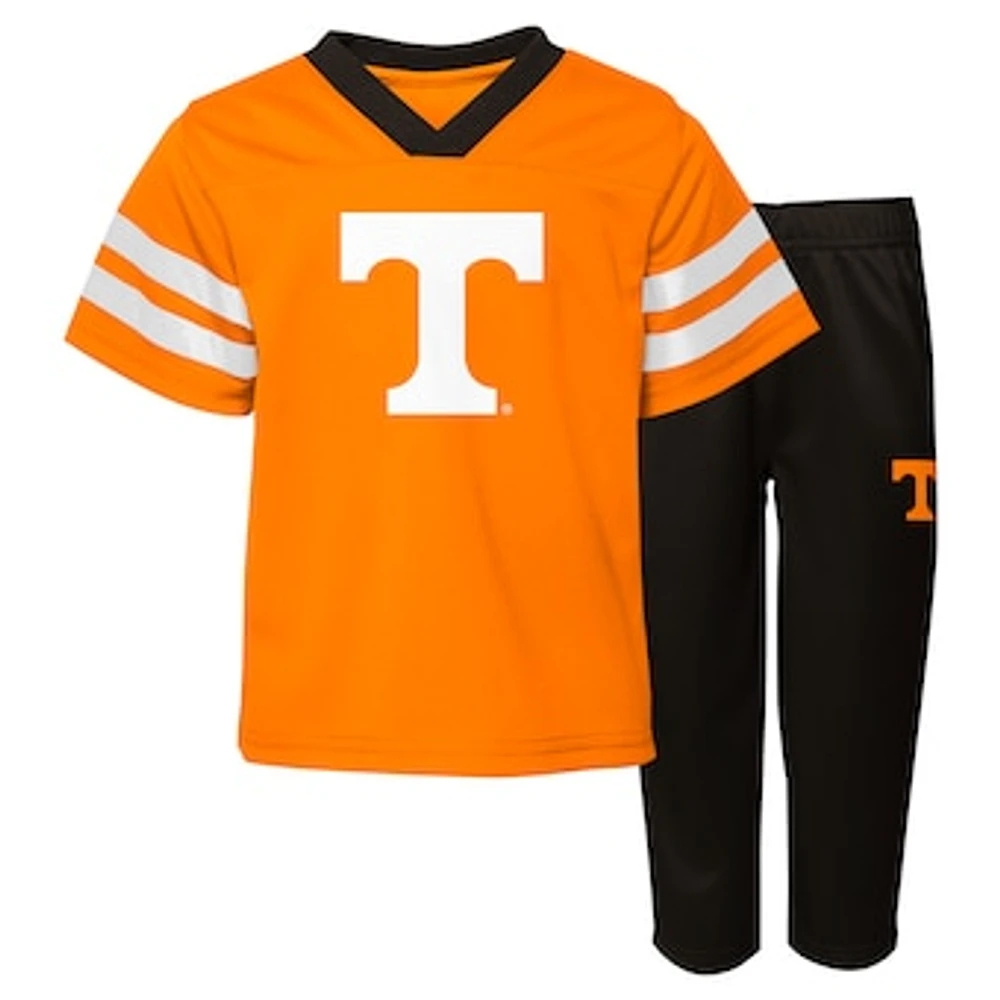 Infant Tennessee Volunteers Two-Piece Red Zone Jersey & Pants Set