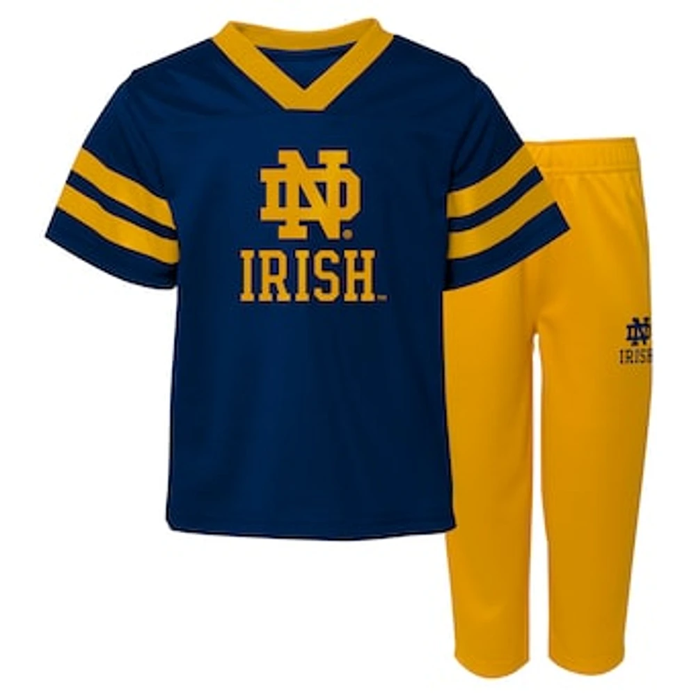 Infant Notre Dame Fighting Irish Two-Piece Red Zone Jersey & Pants Set