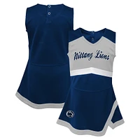 Girls Toddler Navy Penn State Nittany Lions Cheer Captain Dress with Bloomers