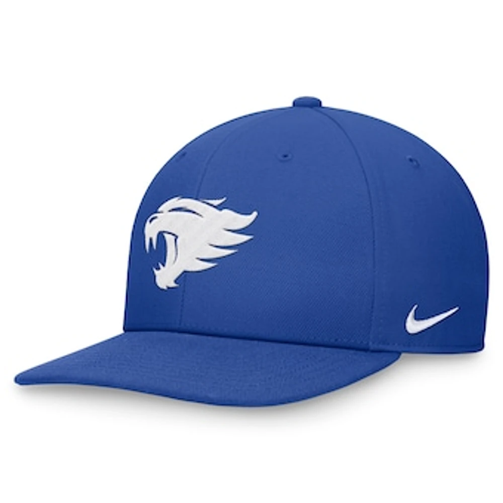 Men's Nike Royal Kentucky Wildcats On-Field Pro Bill Snapback Hat