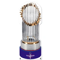 Texas Rangers 2023 World Series Champions 17'' Acrylic Commissioners Trophy