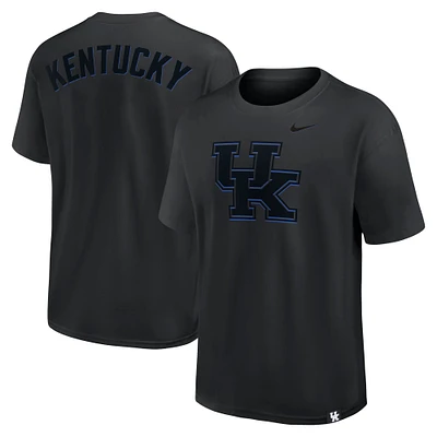 Men's Nike Black Kentucky Wildcats 2-Hit Statement Max90 T-Shirt