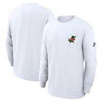 Men's Nike White Florida Gators Legacy Max90 Pocket Long Sleeve T-Shirt