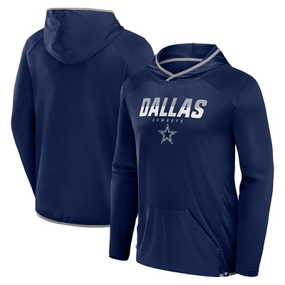 Men's Fanatics Navy Dallas Cowboys On Top Pullover Hoodie