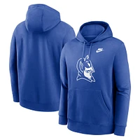 Men's Nike Royal Duke Blue Devils Legacy Logo Club Fleece Pullover Hoodie