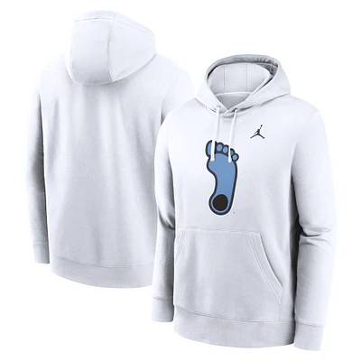 Men's Jordan Brand North Carolina Tar Heels Primetime Alternate Logo Club Fleece Pullover Hoodie