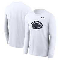 Men's Nike White Penn State Nittany Lions Primary Logo Long Sleeve T-Shirt