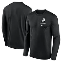 Men's Nike Alabama Crimson Tide Primary Stack Legend Long Sleeve T-Shirt