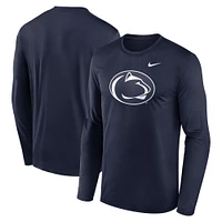 Men's Nike Navy Penn State Nittany Lions Primetime Primary Legend Long Sleeve T-Shirt