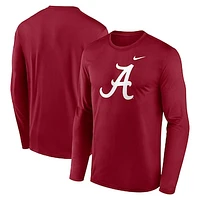 Men's Nike Alabama Crimson Tide Primetime Primary Legend Long Sleeve T-Shirt