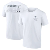 Men's Fanatics White Dallas Cowboys Repeat Stats T-Shirt