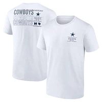 Men's Fanatics White Dallas Cowboys Repeat Stats T-Shirt