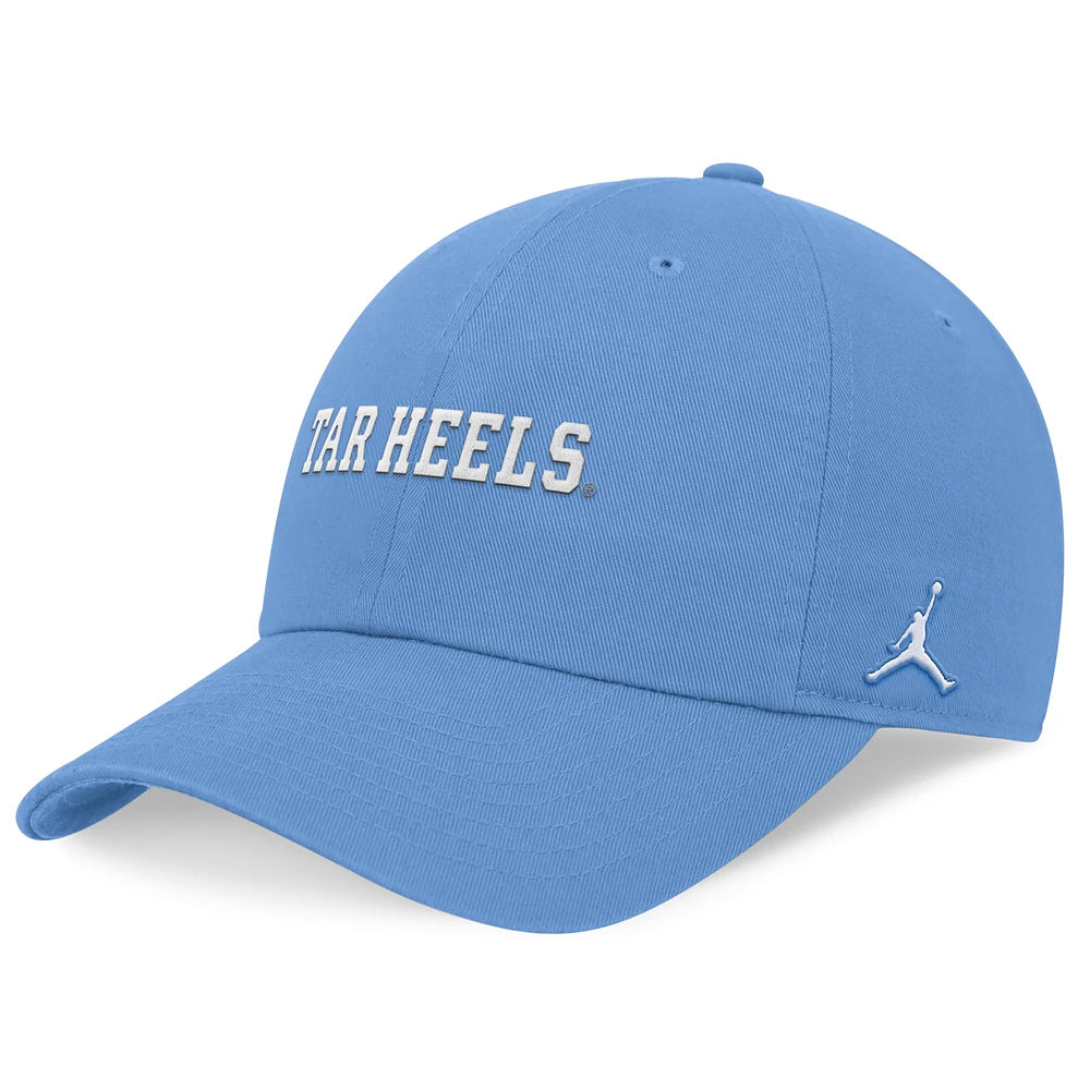 Men's Jordan Brand Carolina Blue North Carolina Tar Heels 2024 On-Field Club Adjustable Hat