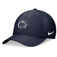 Men's Nike Navy Penn State Nittany Lions 2024 On-Field Swoosh Performance Flex Hat