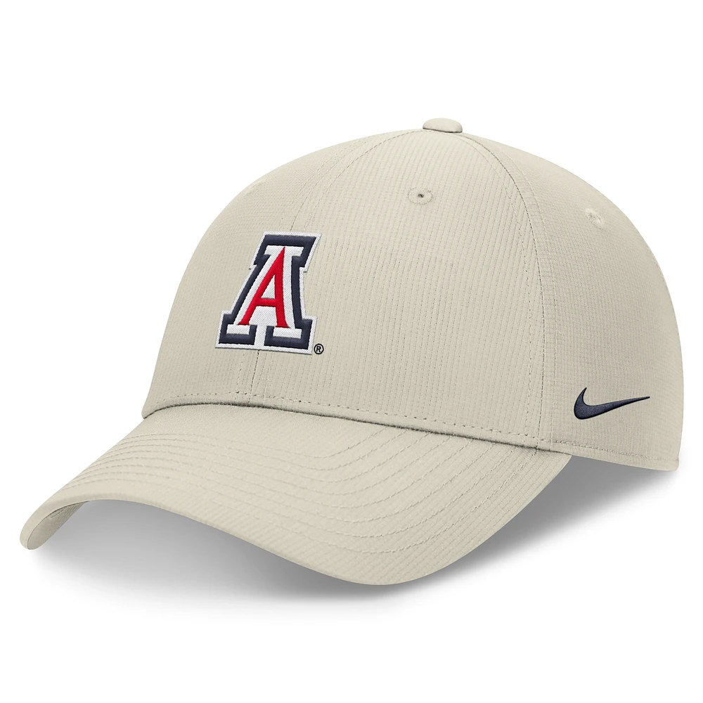 Men's Nike Cream Arizona Wildcats 2024 On-Field Performance Adjustable Hat