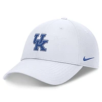 Men's Nike White Kentucky Wildcats 2024 On-Field Performance Adjustable Hat