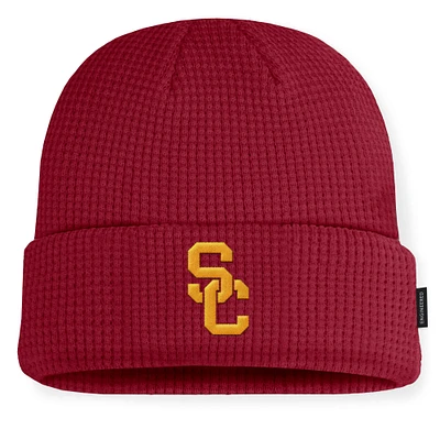 Men's Nike  Cardinal USC Trojans On-Field Terra Waffle Cuffed Knit Hat