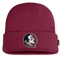 Men's Nike  Garnet Florida State Seminoles On-Field Terra Waffle Cuffed Knit Hat